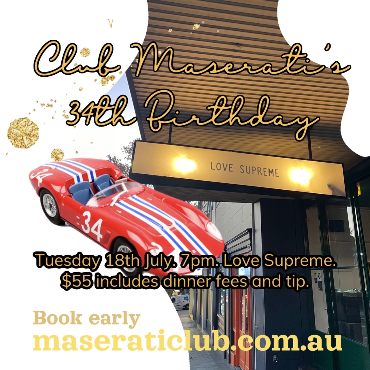 Club Maserati Australia Anniversary Dinner